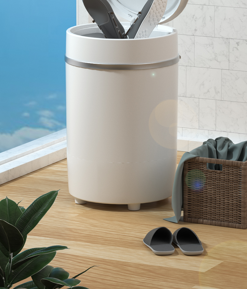 长虹洗鞋机器全自动家用小型刷鞋神器迷你洗鞋机2021新款鞋衣两用韵果