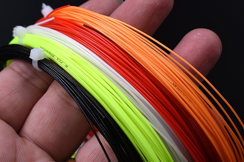 广羽gy3号羽毛球线高弹羽拍线超细清脆声音羽线可拉30磅绿色