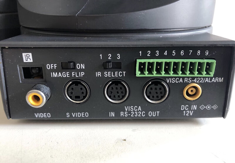 科达视频会议摄像头控制线visca圆口8芯md8针转rj45连接线黑色rj45转