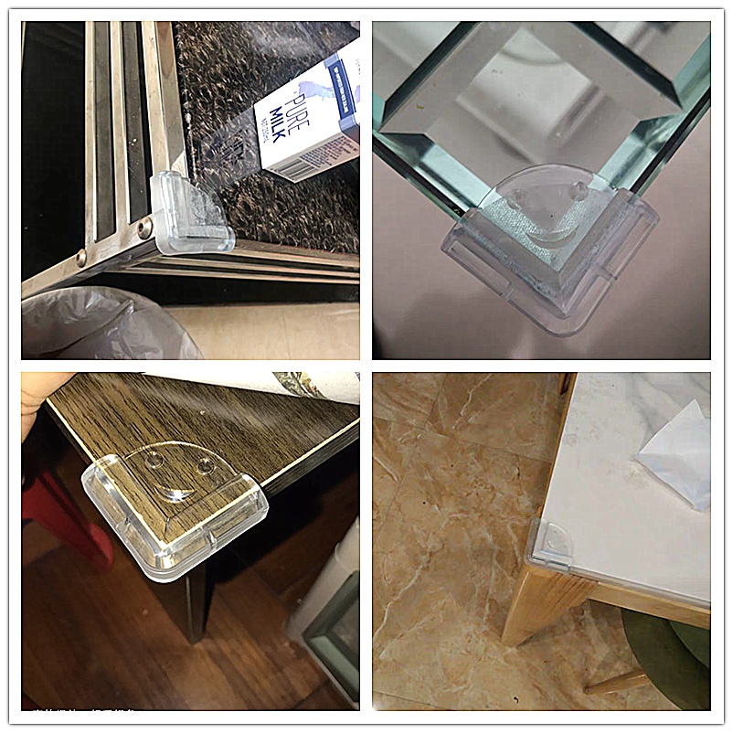 安全角台角防撞护角玻璃护角儿童l型防撞角8只装配笑脸l型8只装配送