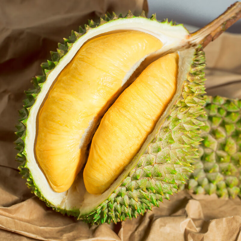 顺丰不打烊马来西亚猫山王榴莲新鲜整个新鲜水果液氮冷冻保鲜带壳榴莲