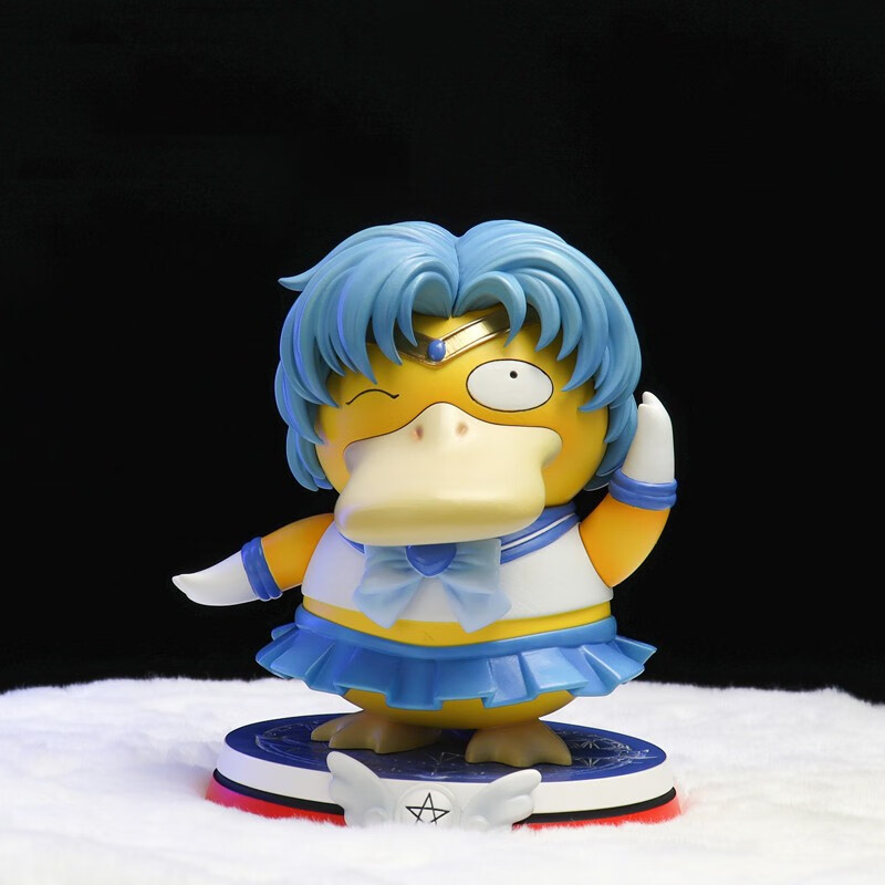 【官方品质】万代(bandai)可达鸭神奇宝贝手办同款gk精灵可梦周边可爱