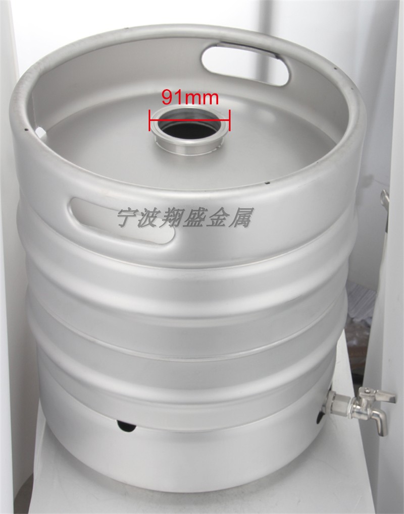 304不锈钢白酒桶泡药酒大口径白钢桶酒厂配送饭店35l大酒壶 主图色