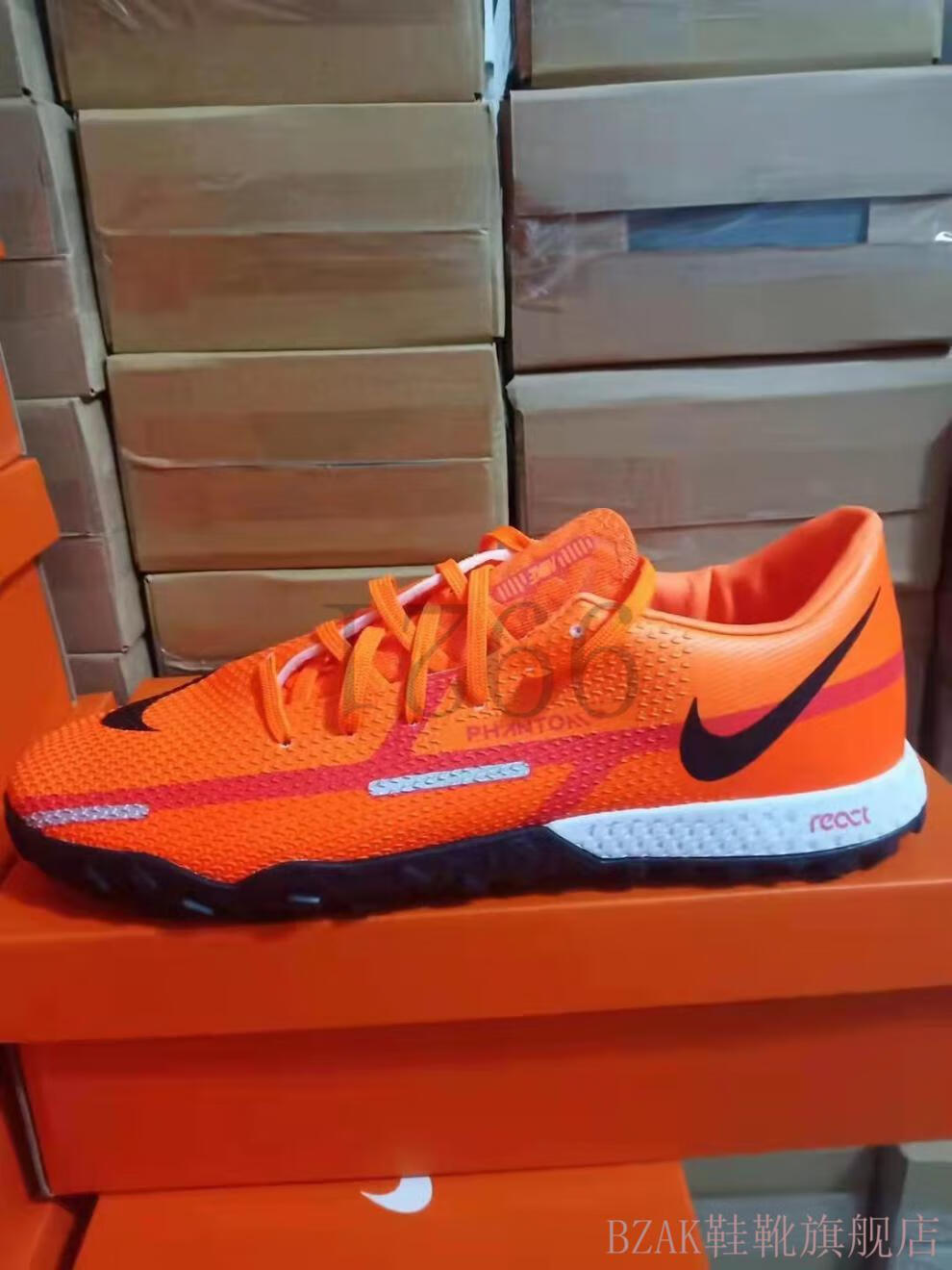 官方自营phantom gt 2代针织人工草碎钉tf足球鞋男子比赛实战球鞋训练