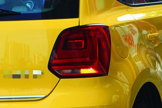 适用于大众波罗后尾灯0616款polo后灯尾灯半总成倒车灯刹车灯精品11款