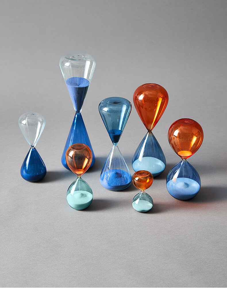 支持小米mi同款北欧创意沙漏计时器桌面摆件现代简约家居装饰品儿童