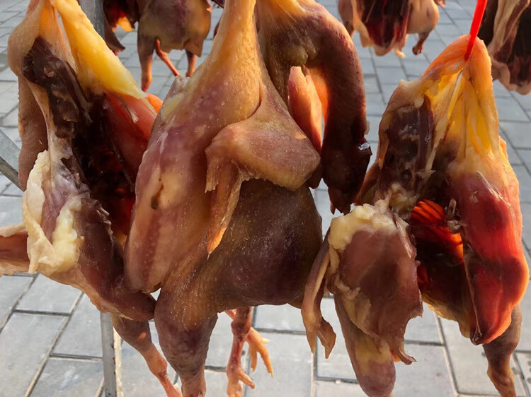 咸鸡安徽特产六安农家自制风干鸡全鸡咸土鸡腊鸡正宗腊味干货整只1只