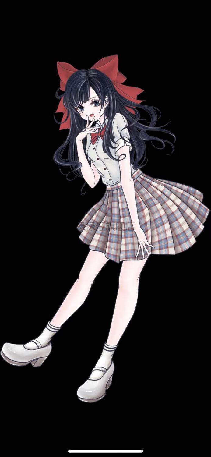 jk制服 禄禄仔 春日白雪jk原创新款制服百褶裙格裙 42cm 蝴蝶结 2xl