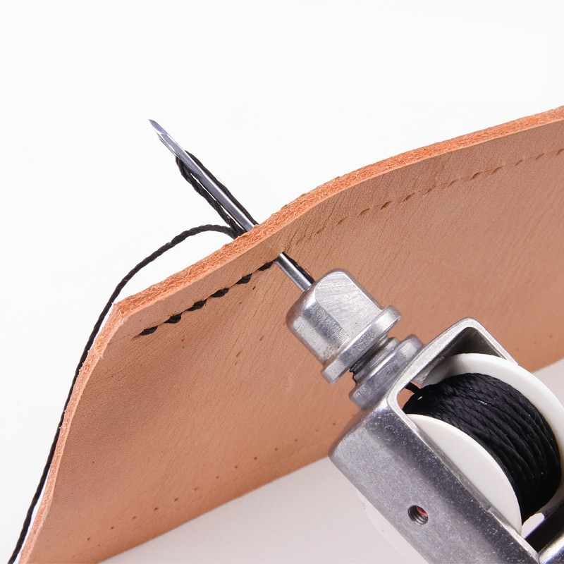 皮革手缝器针修鞋皮革锥针皮具手工缝线器缝鞋补鞋工具钩针锥子机