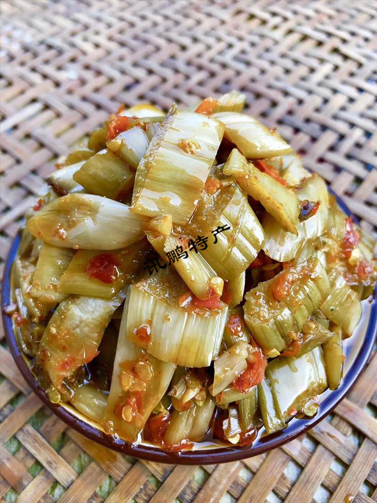 5折江西特产酸辣芋荷农家自制凉拌开胃爽口下饭菜腌酸咸菜芋头梗芋苗