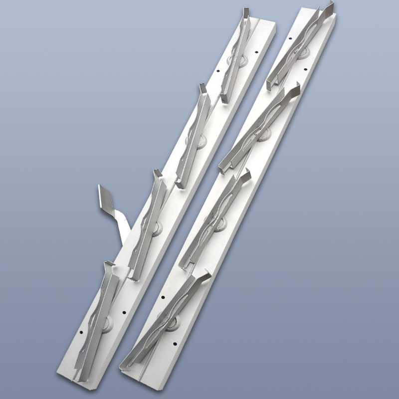 加厚英寸玻璃单拉杆铝合金百叶支架铝合金百叶窗支架百页架10加厚银白