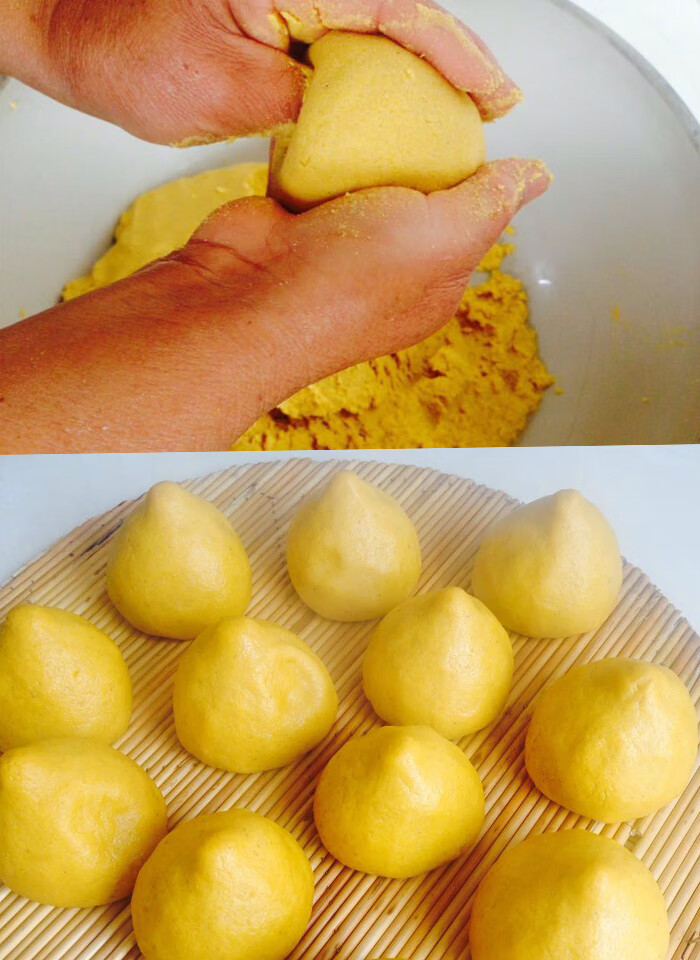 北方窝窝头早餐手工玉米面黄豆面馒头杂粮老式纯粗粮窝窝头腾旺纳跃18