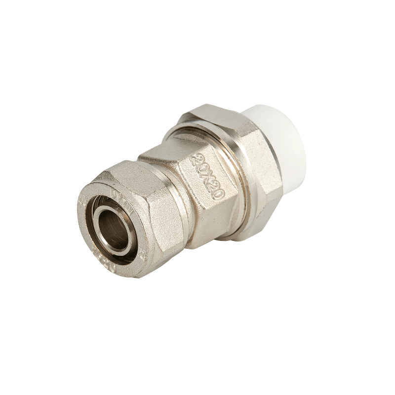 柯甄ppr热熔管转换接头铝塑管20卡套式直接变25地暖1216全铜水管配件