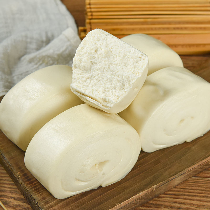 手工馒头花卷杂粮面食戗面馒头老面馒头发面花卷批发包子大馍饽饽