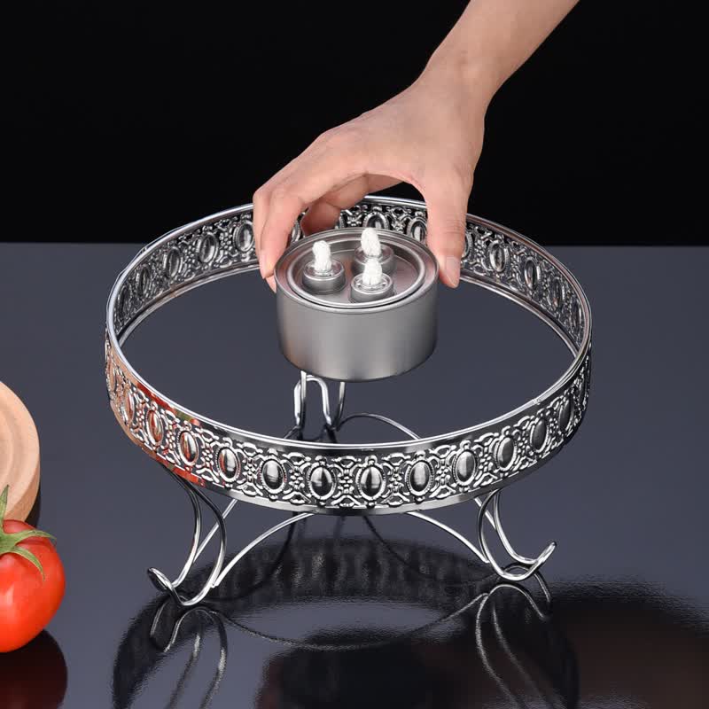 固体液体酒精炉架子商用干锅底座酒精锅支架回纹炉烧烤炉鱼头锅架回纹