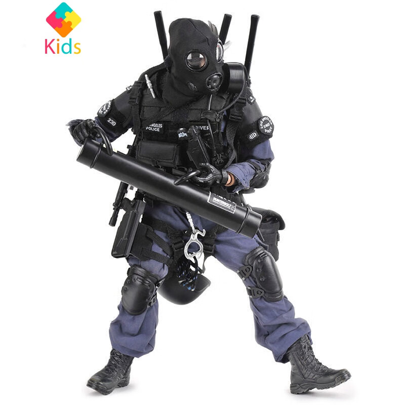特种兵玩具军人士兵模型人偶成人儿童大人收藏仿真16活动攻击手swat