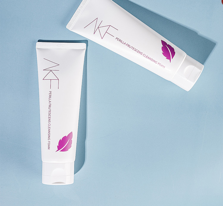 akf紫苏洗面奶120g*2(氨基酸洁面乳去油清洁角质黑头面部男女士保湿