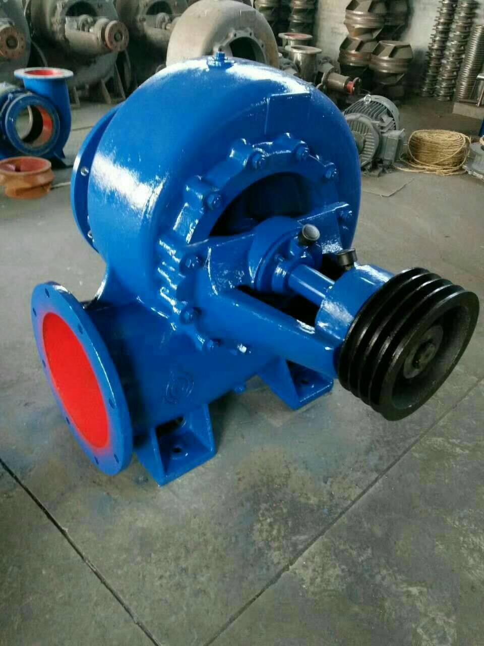 150hw卧式混流泵6 8 10 12寸大流量蜗壳水泵柴油机排涝农田灌溉泵 400