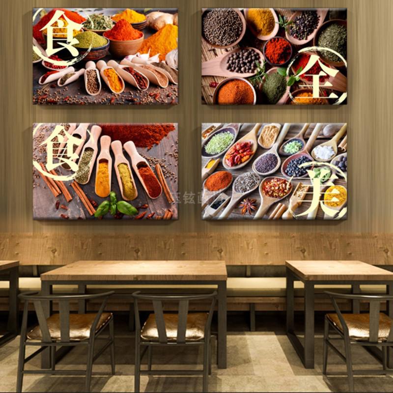 2021新款 饭店装饰画餐厅农家乐串串火锅店创意墙面麻辣烫面馆脸谱