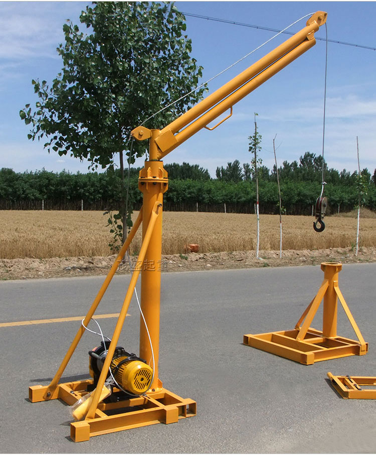 家用小吊机 升降提升机电动葫芦220v吊料吊砖建筑装修 小型起重机 200