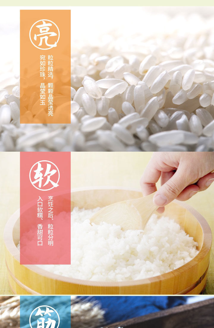 河南原阳大米珍珠香米真空黄金晴长粒香米10斤