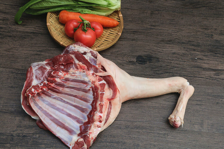 带皮羊腿6斤包装3000g 羊后腿羊前腿 农家散养山羊腿肉 新鲜羊肉 带皮