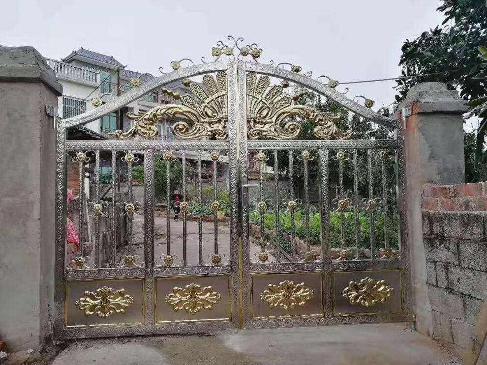 金鼎加不锈钢欧式大门庭院门别墅门学校大门202大门围栏围墙定制定做