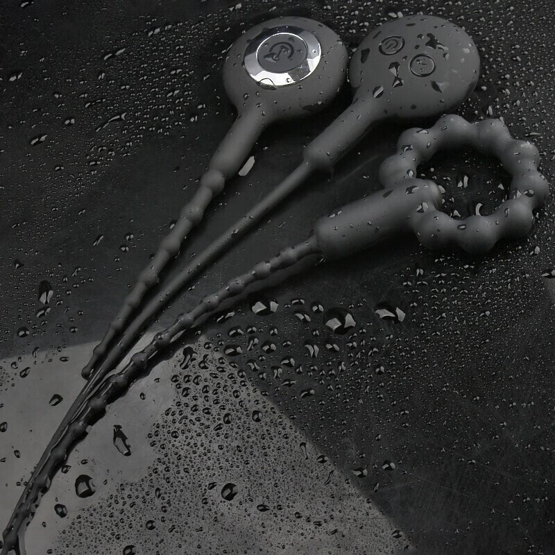 京选推荐马眼棒震动棒男用新手小号拉珠尿道塞刺激按摩棒电动扩张另类