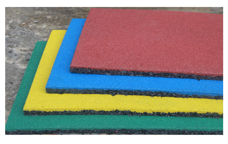 迪迦曼 幼儿园橡胶地垫操场跑道室外地胶塑胶地板小区地胶板户外地垫