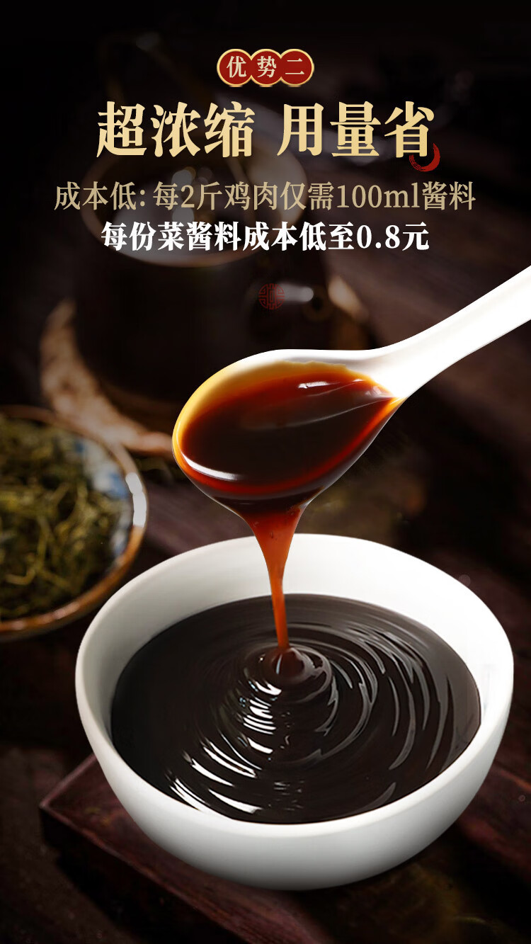 百草香黄焖鸡酱料商用正宗杨铭宇黄焖酱汁配方黄焖鸡专用调料 6斤装