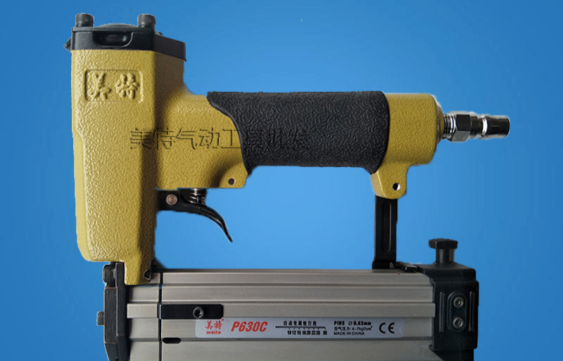 p630蚊钉枪气动纹钉枪p630c全自动免调试1030mm蚊钉抢美特p630蚊钉枪