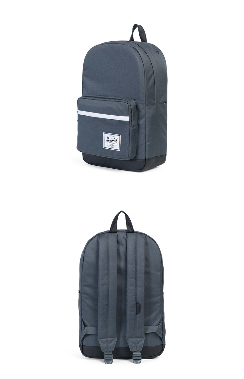 herschel赫行supplypopquiz秋冬新色双肩包男背包书包10332黑色