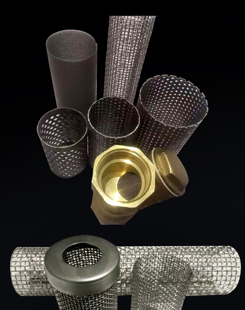 【全新升级】地热过滤网 304暖气进水管道阀门网筒y型过滤网地暖过滤