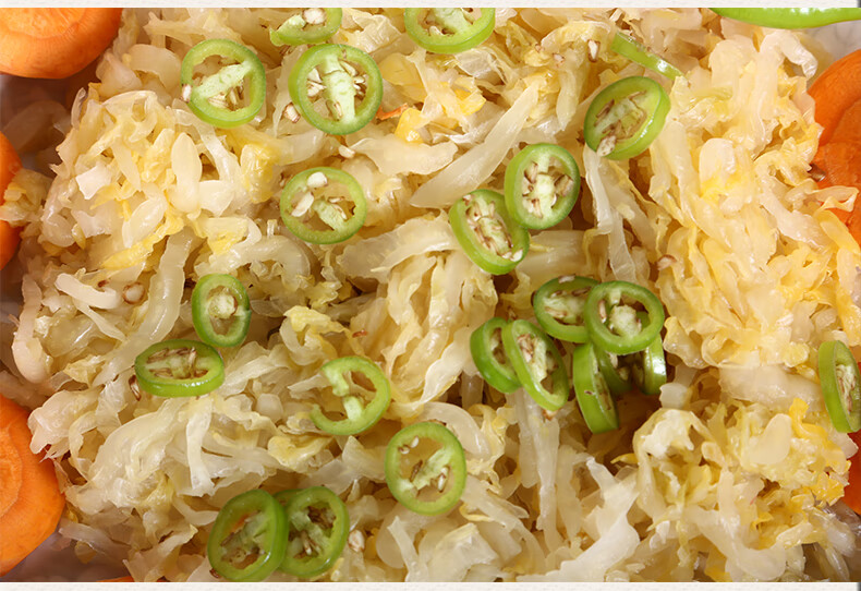 东北酸菜马丫酸菜东北500克x14/1袋大缸发酵农泡酸白菜腌酸菜丝 1袋