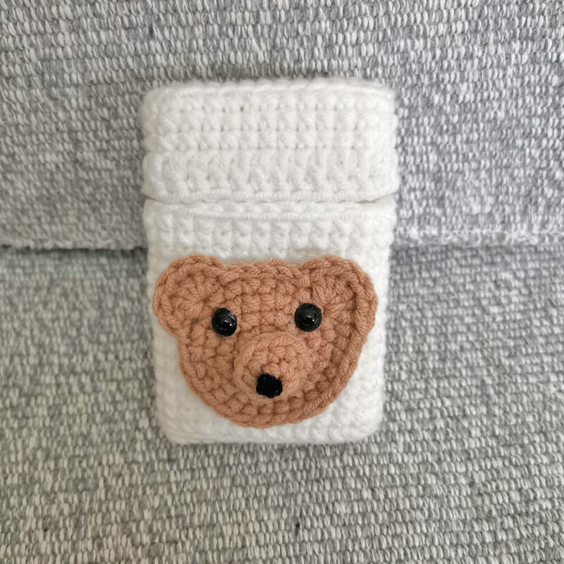 抖音网红同款手工礼物编织毛线烟盒套材料包diy针织烟盒包成品手织软