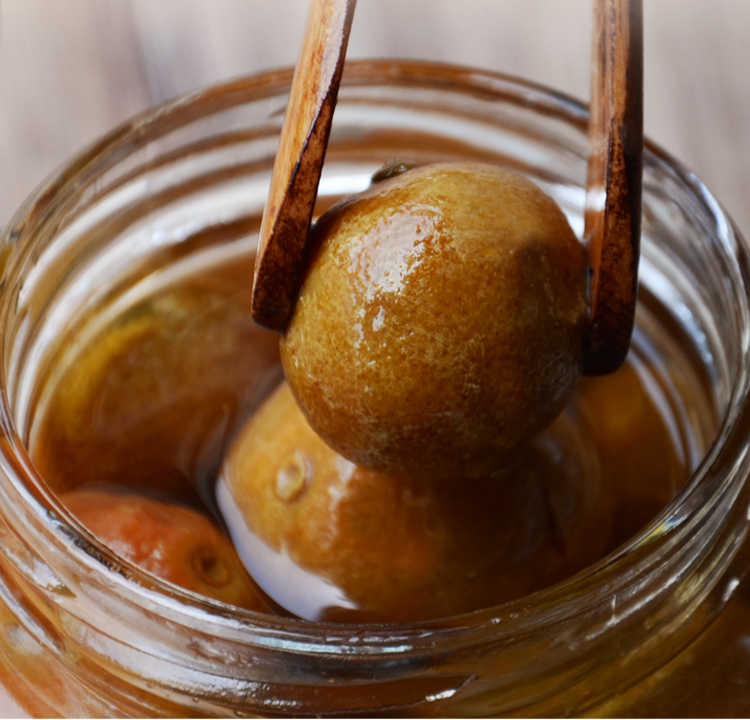 潮汕腌制陈年咸柠檬老坛腌制港式咸柠七泡水800克玻璃大瓶 老坛咸柠檬