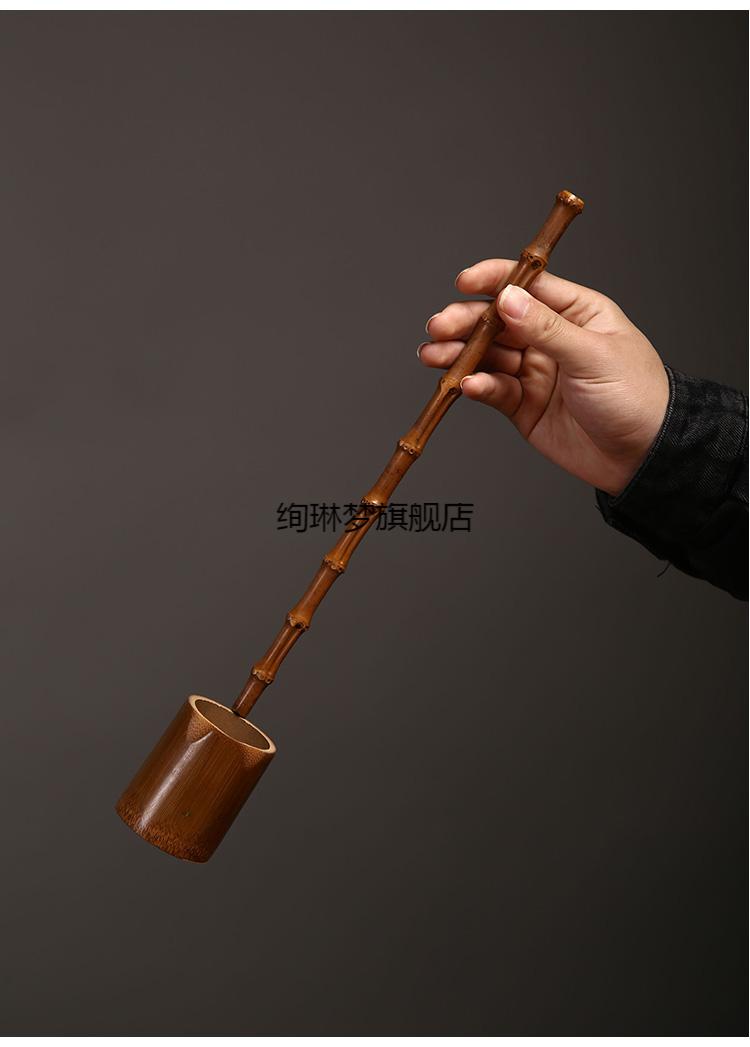 竹打酒提子 新款竹制品打酒勺酒提子打酒器酒提勺酒吊子盛酒器酒舀水