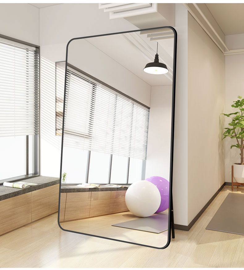 vantablack 穿衣镜舞蹈室大镜子全身镜落地镜家用练舞瑜伽健身跳舞镜