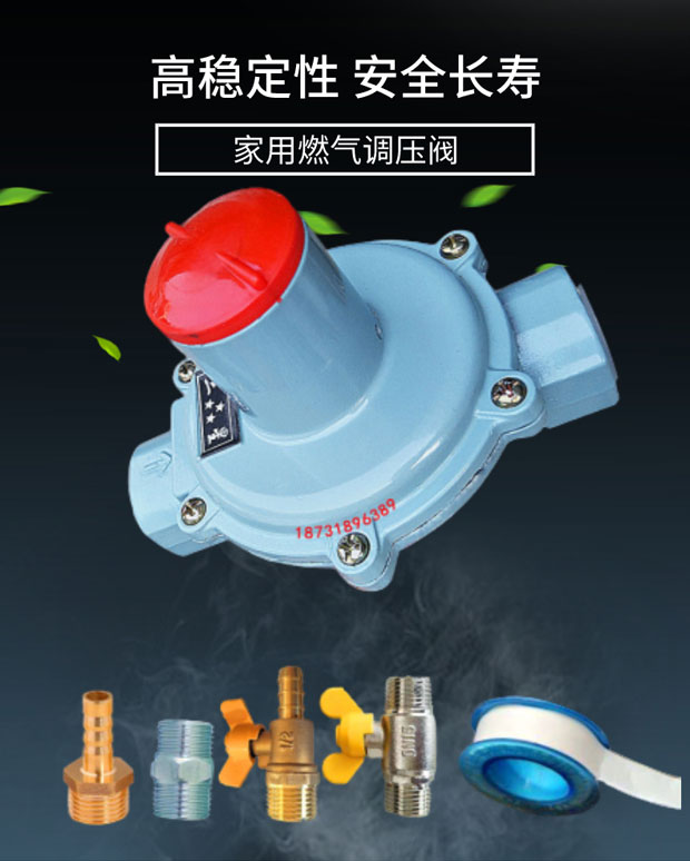 dn15燃气调压阀减压阀天然气调压器家用热水器稳压阀表前液化气阀铜针