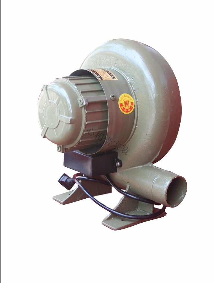 定制鼓风机220v强力小型家用烧火吹炉子吹风烧烤电动柴火炉大功率炉灶