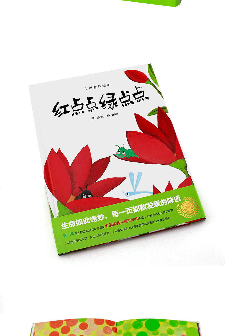 《正版红点点绿点点(中国童话绘本) 上海教育出版社 星星草绘本 儿童