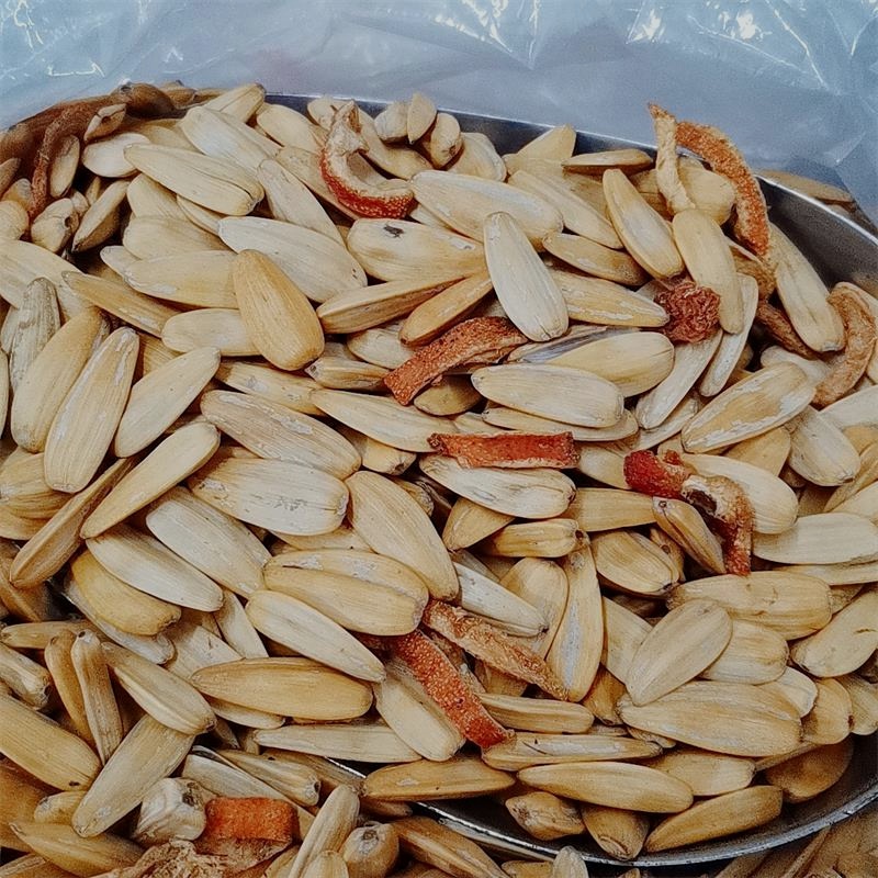 陈皮瓜子甜橙味白脱皮散装诗标葵花籽休闲零食炒货特产 陈皮瓜子1斤