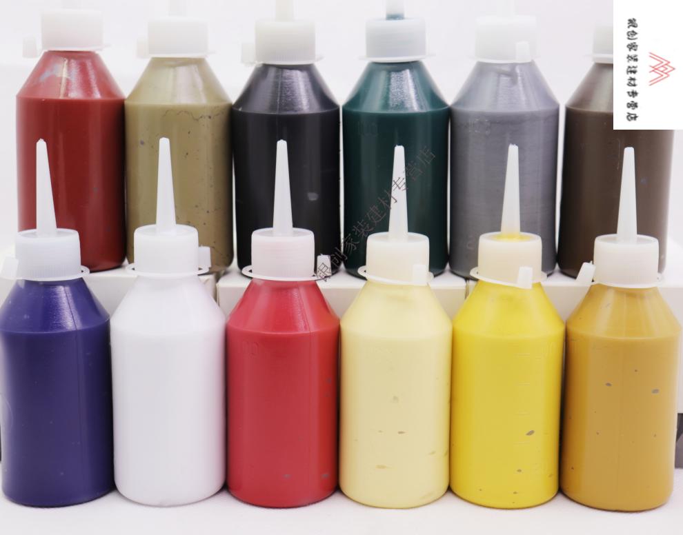 云石胶调色剂调色胶水变色调色膏石材调色膏云石胶调色膏色浆 米黄色