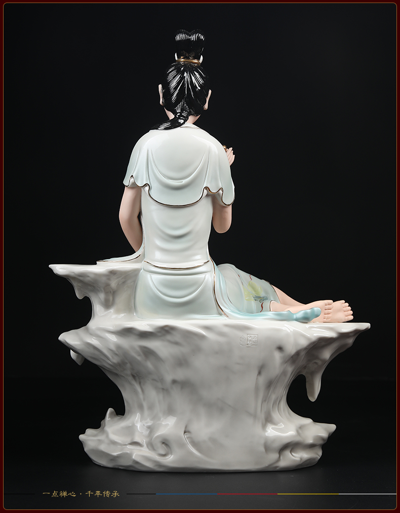 供奉美女白狐狐狸精招财旺桃花结姻缘保平安胡仙九尾狐像灵仙风水摆件