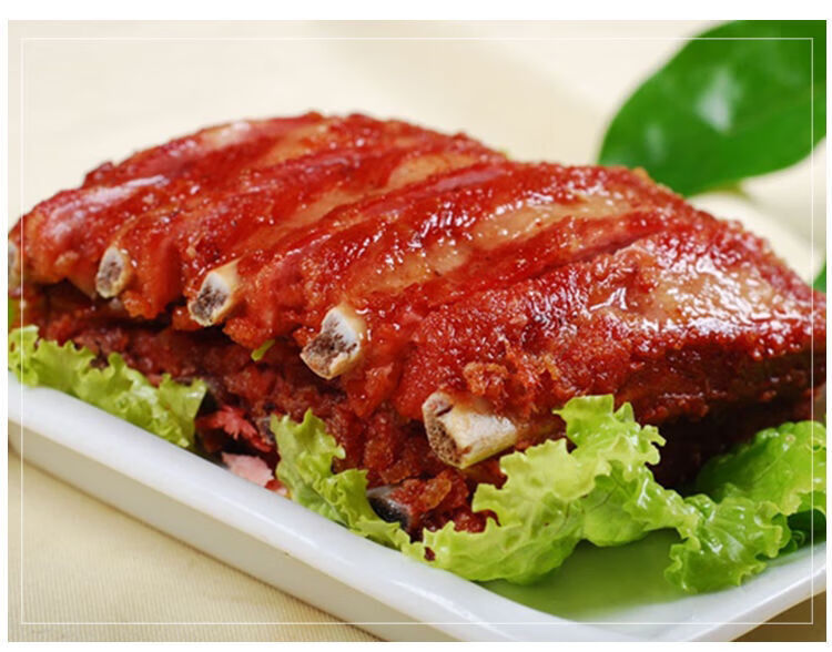 精选肋排冷冻生猪排骨猪小排肋排肋排条寸排猪前排鲜琛觅肋排条3斤