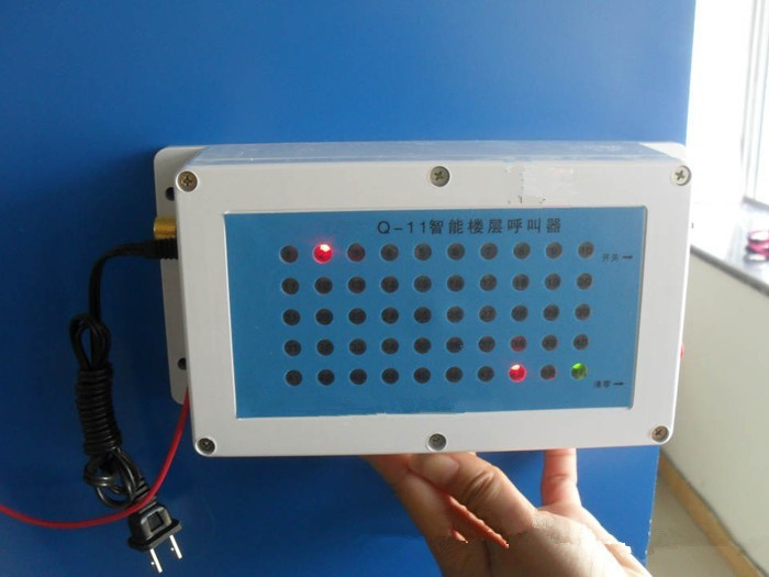楼层呼叫器建筑工地施工电梯人货梯升降机山水间呼天下室内呼叫铃2