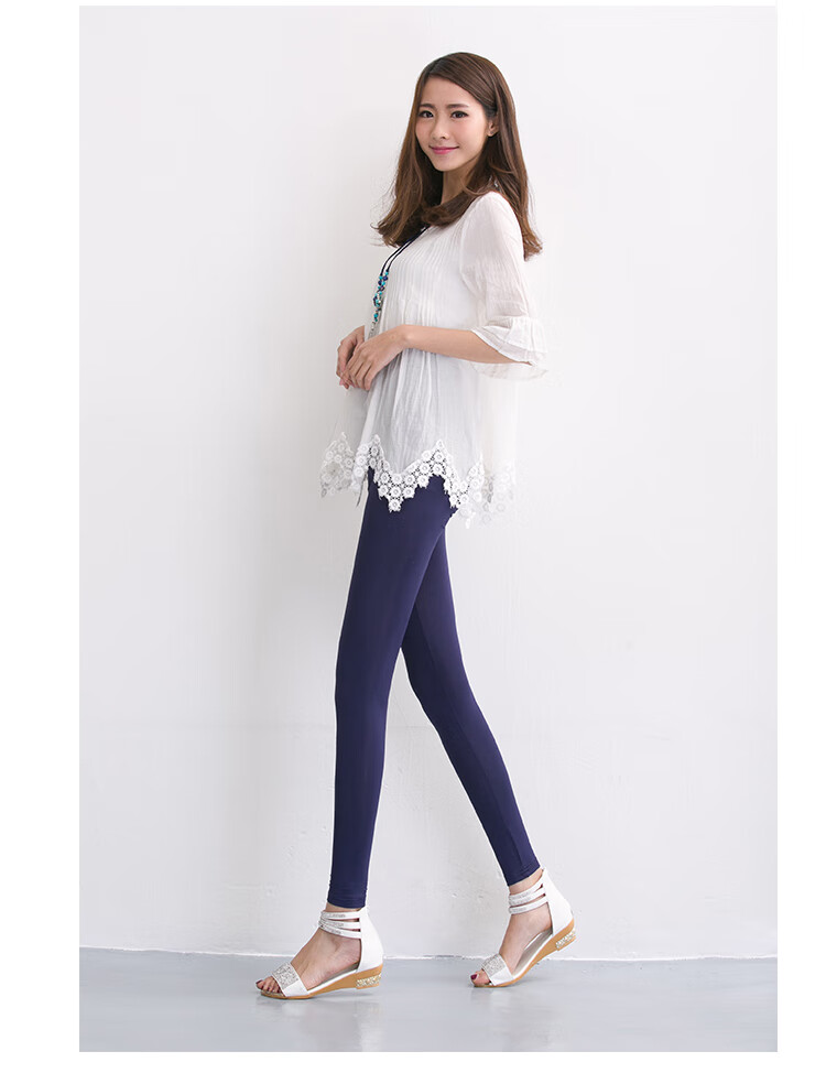 空姐袜大码脚踩裤韩版百搭高腰踩脚女外穿春秋季薄款加肥加脚蹬裤紧身