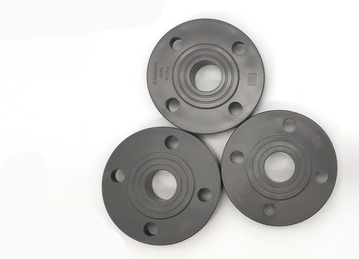 定制pvc法兰upvc塑料法兰接头单片式化工管件法兰盘适配器de20