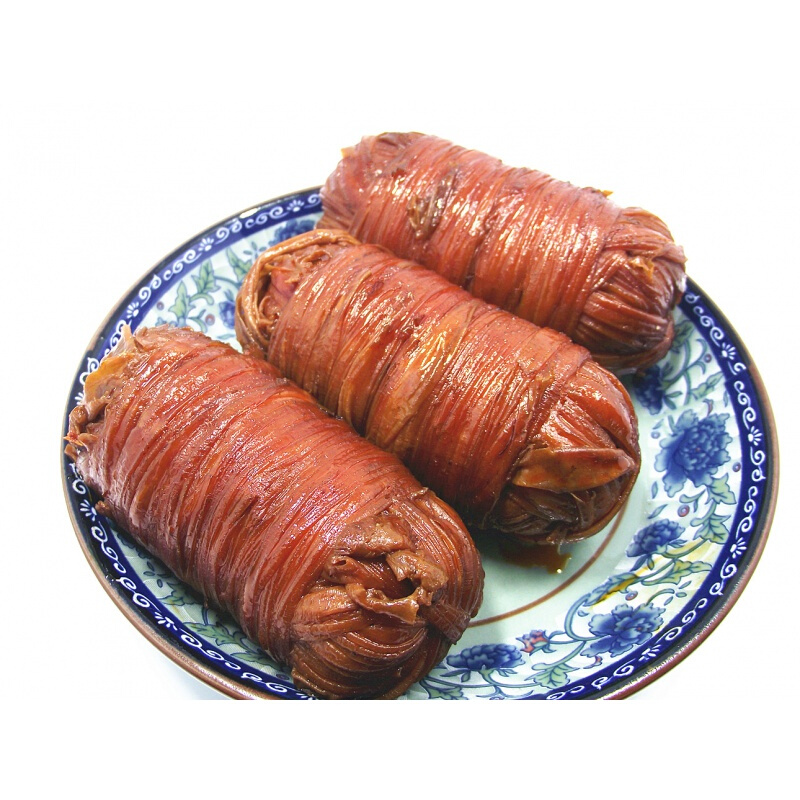 鲜香卤味苦肠肠皮卤味零食下饭菜捆肠熟食苦肠川味卤菜200g