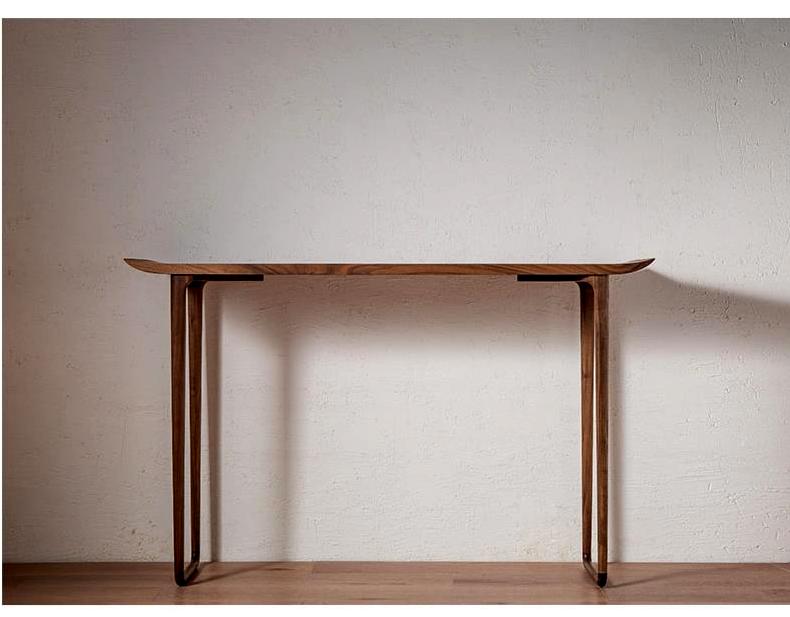 条几长案桌新中式供桌禅意供桌简约装饰长条案几窄桌端景台实木玄关桌